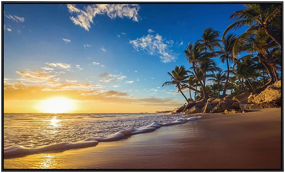 Papermoon Infrarotheizung »Tropisch im Strand Sonnenaufgang« günstig online kaufen