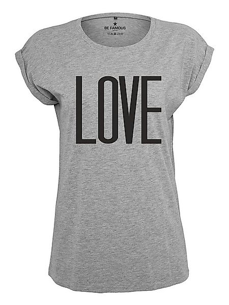 Be Famous Print-Shirt Classic Roll Up Biglove (1-tlg., keine) günstig online kaufen