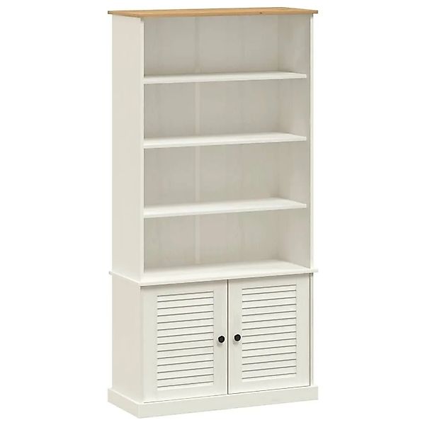 vidaXL Bücherregal VIGO Weiß 85x35x170 cm Massivholz Kiefer 353197 günstig online kaufen