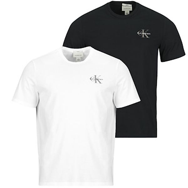 Calvin Klein Jeans  T-Shirt SS 30S CLASSIC MICRO MONOLOGO TE X2 günstig online kaufen