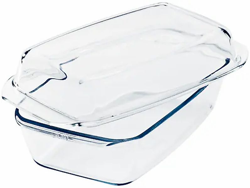 SIMAX Schüssel aus Glas mit Deckel, eckig, 2,8 Liter günstig online kaufen