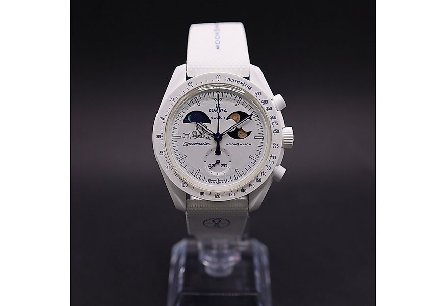 Swatch Chronograph Swatch x Omega Moonswatch Earthphase Moonshine Gold SO33 günstig online kaufen