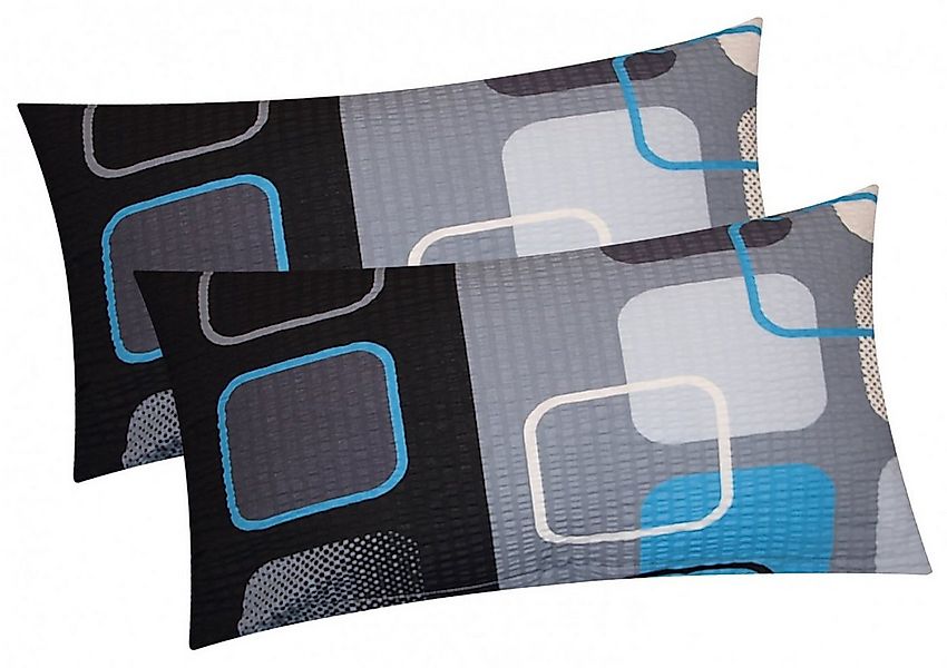 Heubergshop Kissenbezug, (2 Stück), Seersucker, 2er Set in 40x80cm - Modern günstig online kaufen
