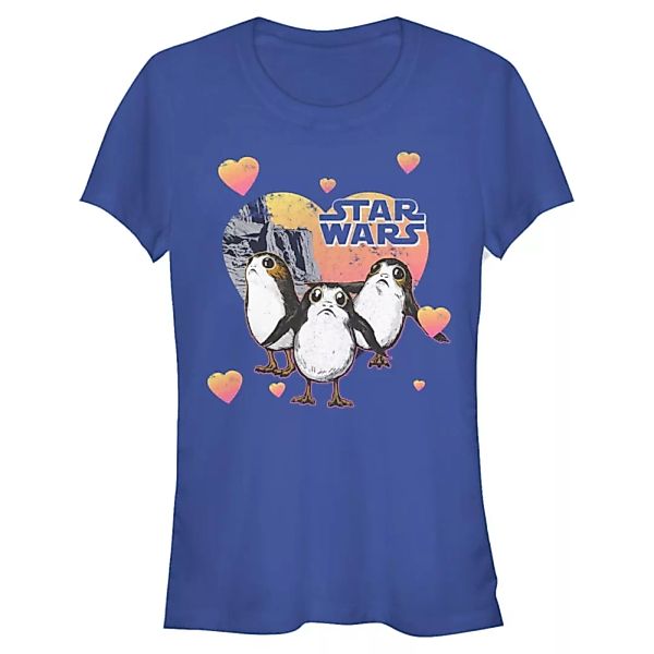 Star Wars - Das Erwachen der Macht - Porg Hearts - Valentinstag - Frauen T- günstig online kaufen