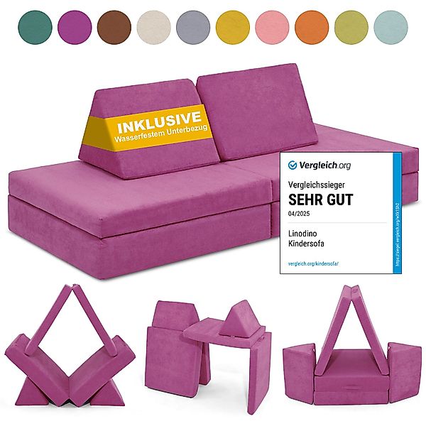Linodino Kindersofa Spielsofa I aus Schaumstoff günstig online kaufen