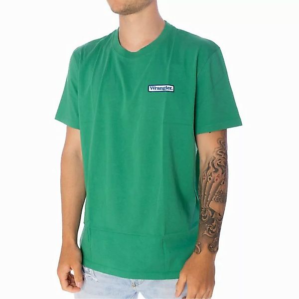 Wrangler T-Shirt T-Shirt Wrangler Logo, G L, F green günstig online kaufen