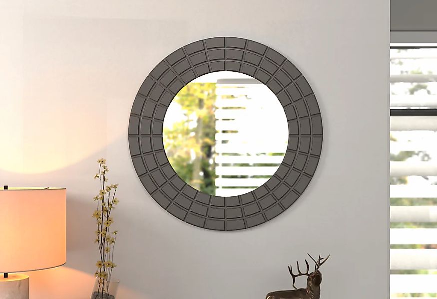 INOSIGN Wandspiegel "Fusion" Wandspiegel rund mit Floatglas - (B/T/H) 67/2/ günstig online kaufen