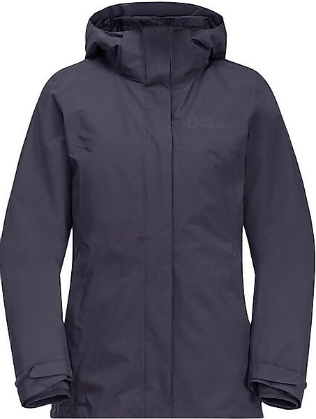 Jack Wolfskin Funktionsjacke LUNTAL 3IN1 JKT W GRAPHITE günstig online kaufen