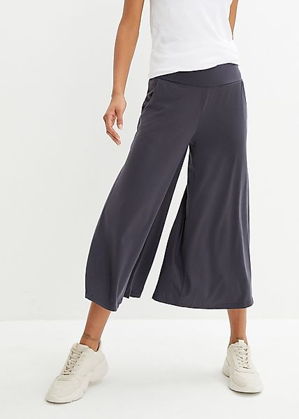 bonprix Culotte mit breitem Komfortbund, lockere Passform, extraweite Beine günstig online kaufen