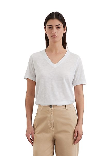 Marc O'Polo T-Shirt aus Baumwolle-Viskose-Mix günstig online kaufen