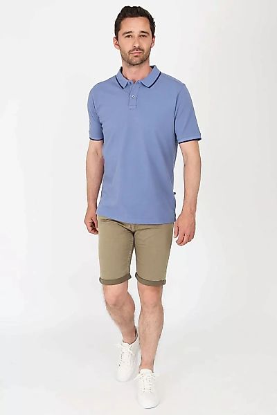 Suitable Respect Poloshirt Tip Ferry Blau - Größe L günstig online kaufen