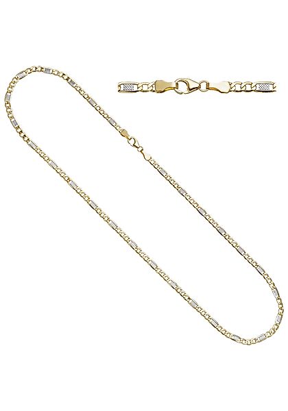 JOBO Goldkette, Steg-Panzerkette 333 Gold 45 günstig online kaufen