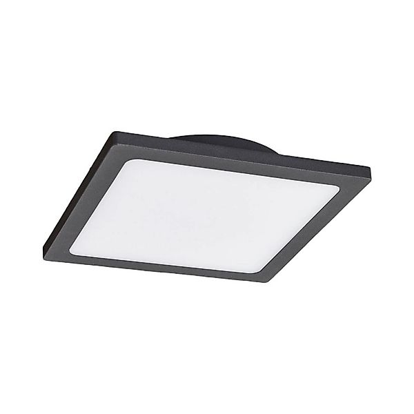 Lucande LED Deckenleuchten Mabella 9619105 Modern in Schwarz aus Aluminium günstig online kaufen