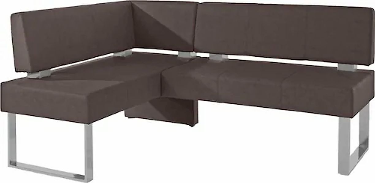 Home affaire Eckbank "Rab" in 2 Breiten (180 oder 200 cm), Bezug in verschi günstig online kaufen