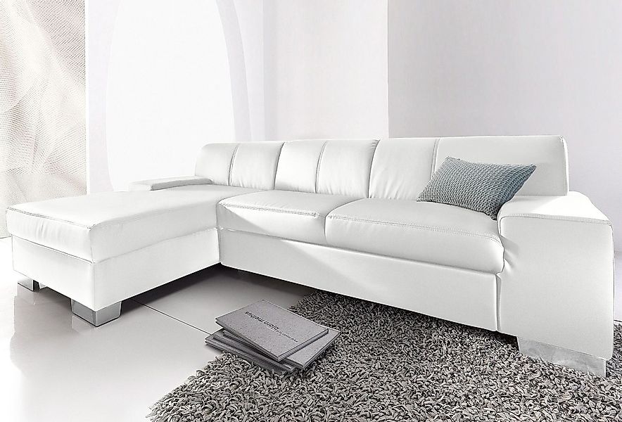 DOMO collection Ecksofa "Star, zeitlose Formensprache, elegante Optik, L-Fo günstig online kaufen