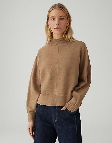 OPUS Strickpullover PILAS im Fledermausstil Lockere Passform, schmal zulauf günstig online kaufen