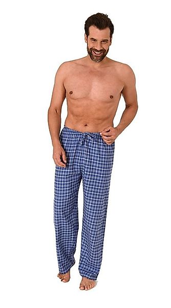 Trend by Normann Pyjama Herren Flanell Schlafanzug Hose kariert - ideal zum günstig online kaufen