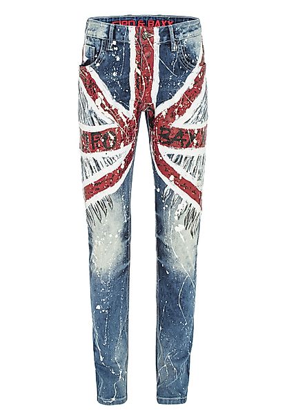 Cipo & Baxx 5-Pocket-Jeans "Jeans", mit coolem Print günstig online kaufen