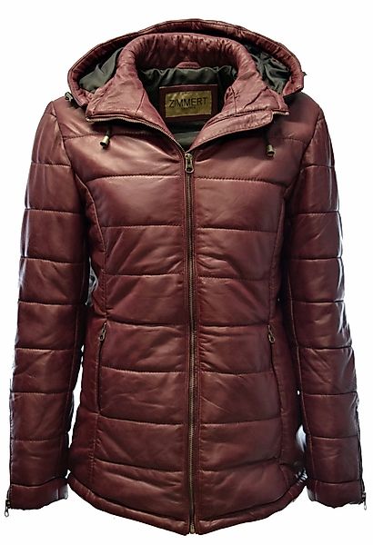 Zimmert Leather Lederjacke Jana Kapuze, Steppjacke, günstig online kaufen