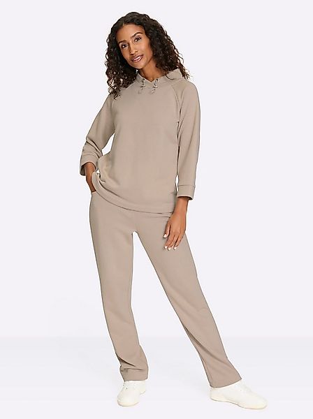 heine Jumpsuit Sweat-Hosenanzug Innenbeinlänge ca. 77 cm günstig online kaufen