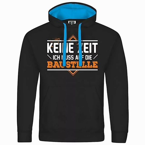 deinshirt Kapuzenpullover Herren Kapuzenpullover Keine Zeit ich muss auf di günstig online kaufen