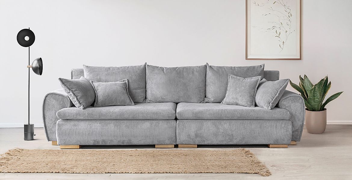 Home affaire Big-Sofa Katja, Breite 275 günstig online kaufen