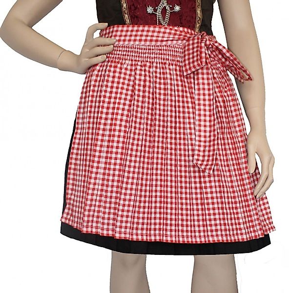 German Wear Dirndlschürze GW1604-1 Rot, Dirndlschürze günstig online kaufen
