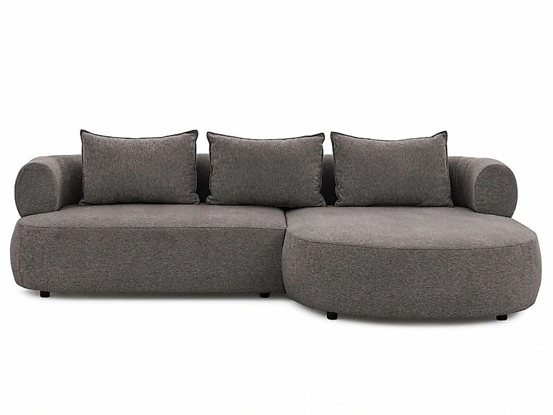 Home affaire Ecksofa »LUSSAC L-Form Design-Sofa mit Zierkissen, Maße B/T/H: günstig online kaufen