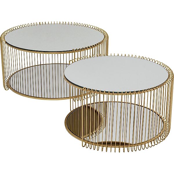Kare Design Couchtisch Wire Double (2er günstig online kaufen