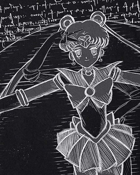 style3 T-Shirt Vitruvianische Bunny sailor moon crystal anime manga bunny günstig online kaufen