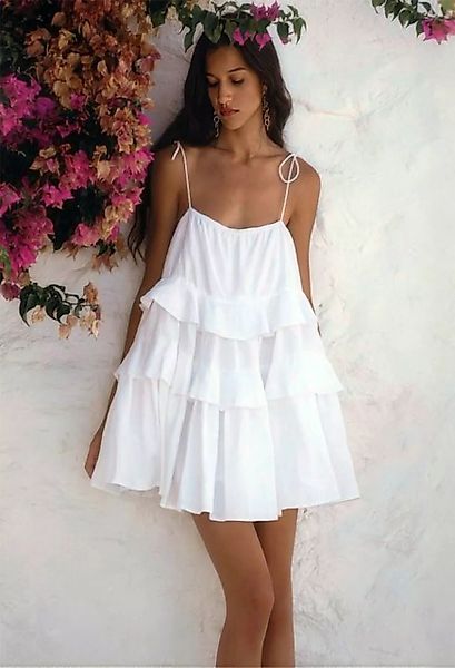 SEGUEN Sommerkleid Strumpfhalter Kleid Europa und die Vereinigten Staaten S günstig online kaufen