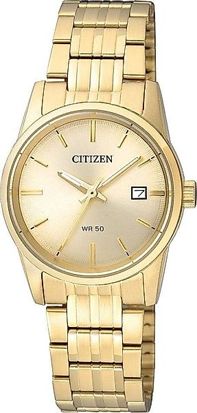 Citizen Quarzuhr EU6002-51P, Armbanduhr, Damenuhr, Edelstahlarmband, Datum günstig online kaufen
