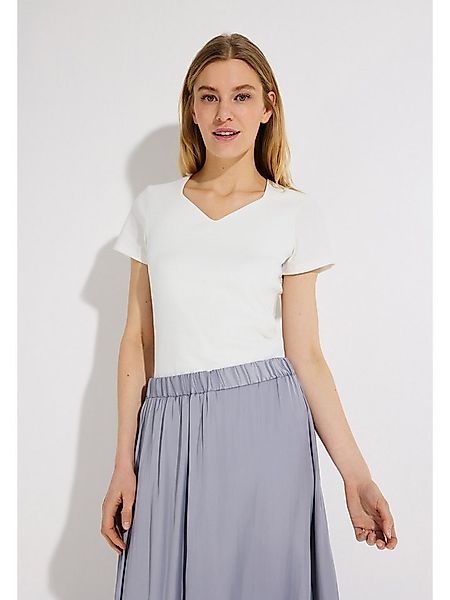 MORE&MORE Kurzarmshirt schmales 1/2 Arm Shirt, gerippt günstig online kaufen