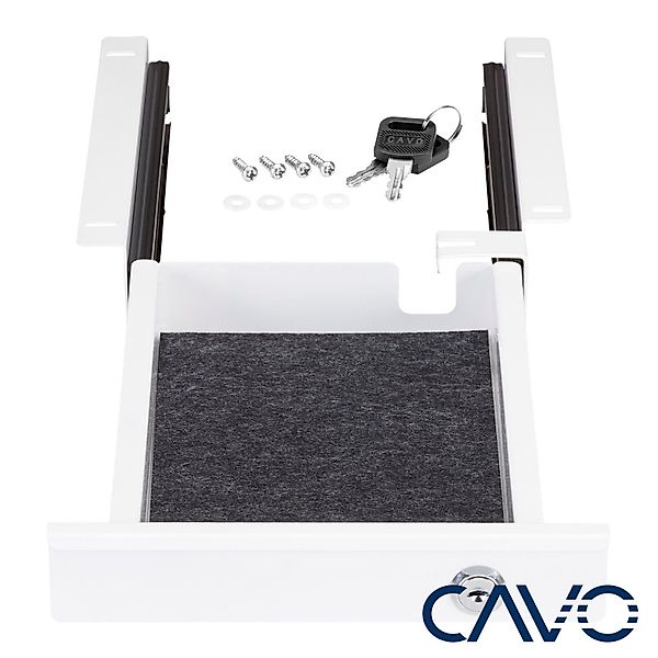 CAVO Schublade Dokumentenschublade Unterbauschublade für Schreibtisch, günstig online kaufen