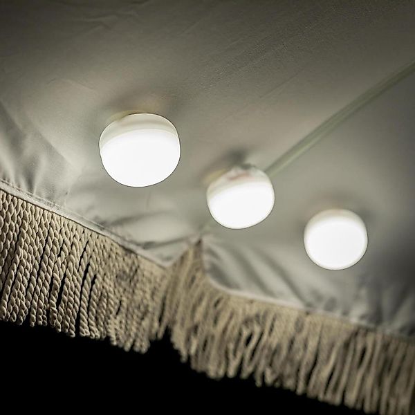 LED Akku Lichtobjekt Cherry Mini Bulb in Weiß 3W 1050lm IP54 3er Set günstig online kaufen