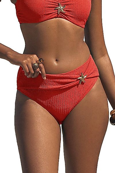 Love & Roses Bikini-Hose Love & Roses bauchformende Hochbund-Bikinihose (1- günstig online kaufen