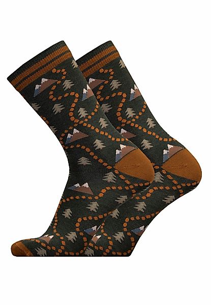 UphillSport Socken "PATH" 2 Stk. tlg. mit tollem Muster günstig online kaufen