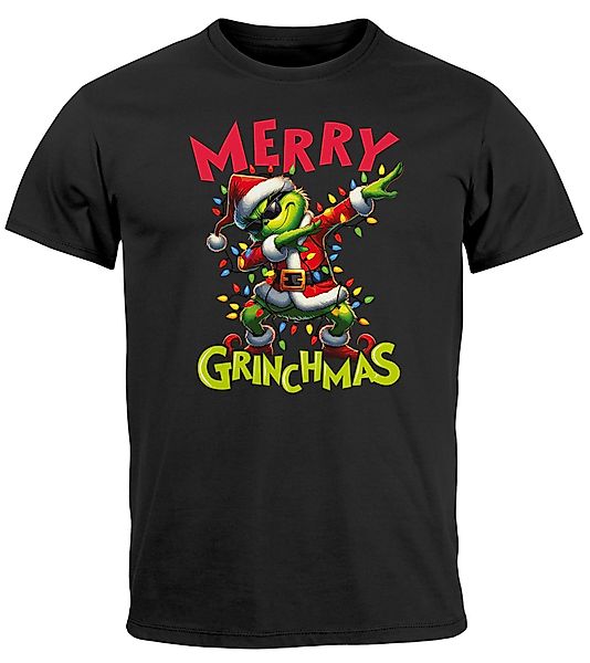 MoonWorks Print-Shirt Herren T-Shirt Weihnachten Weihnachtsshirt günstig online kaufen