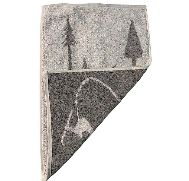 Cawö Handtücher WINTER EDITION Skifahrer 6272, Baumwolle günstig online kaufen