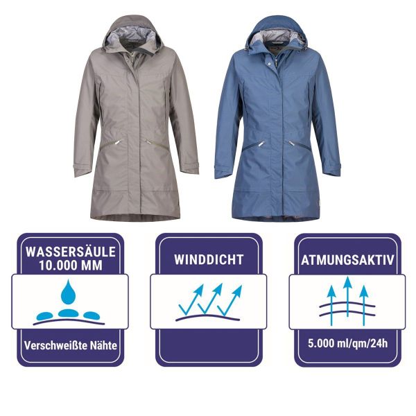 Blue Wave Parka Damen Outdoor-Jacke Karlotta günstig online kaufen