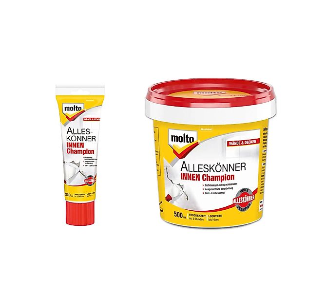 Molto Spachtelmasse Leichtspachtelmasse Molto Alleskönner Innen günstig online kaufen