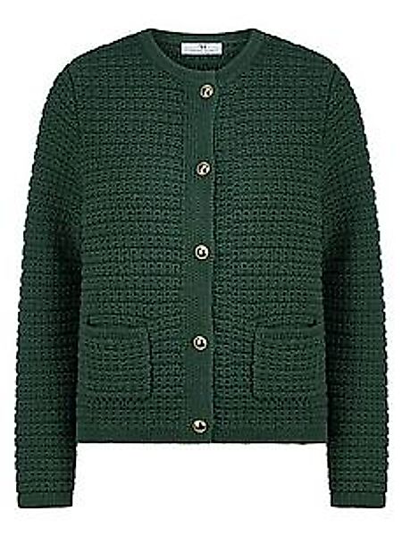 Strickjacke Peter Hahn grün günstig online kaufen
