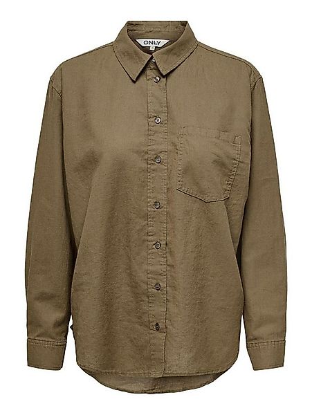 ONLY Blusenshirt ONLTOKYO L/S LINEN BLEND SHIRT PNT NOOS günstig online kaufen
