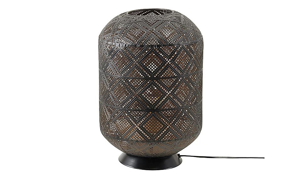 Tischleuchte, 1-flammig, Metall schwarz, klein - schwarz - 39,5 cm - Lampen günstig online kaufen