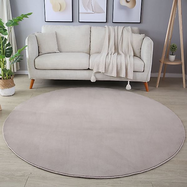 Homtex Teppich, Ø 120 cm Rund, günstig online kaufen