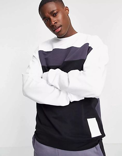 Calvin Klein – Sport – Sweatshirt-Weiß günstig online kaufen