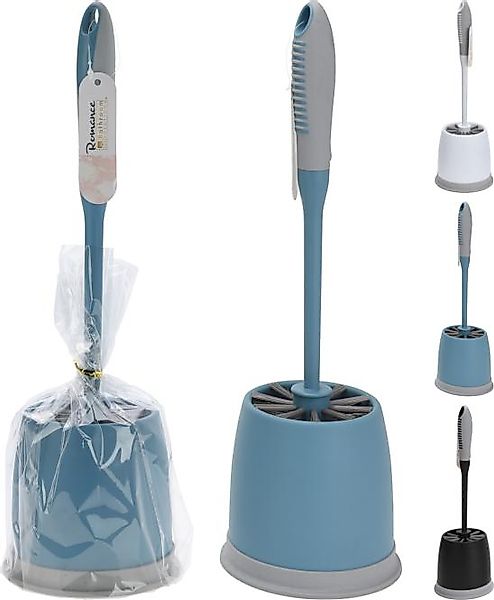WC-Bürste mit Halter 1 Stück von 3 Sorten unsortiert Weiß / Blau / Schwarz günstig online kaufen