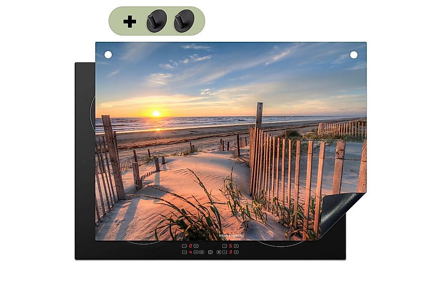 KitchenYeah Küchenrückwand Strand - Natur - Sonnenuntergang, (1-tlg), Küche günstig online kaufen