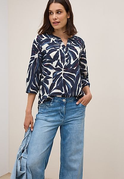 CECIL Klassische Bluse mit All-Over Print günstig online kaufen