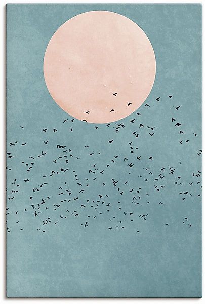 Artland Leinwandbild »Wegfliegen« Himmelsbilder 1 Stk. tlg. auf Keilrahmen günstig online kaufen